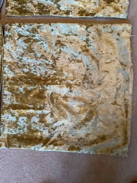 Photo of free Golden Cushion covers (Walkern SG2) #1