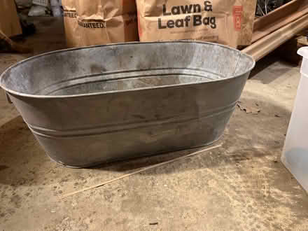 Photo of free Aluminum tub (By WJHS) #2