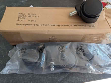 Photo of free Set of 5 x 50mm castors (Oxford OX4) #2