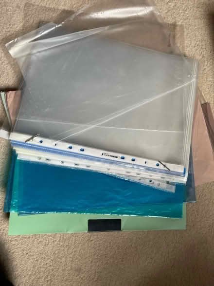 Photo of free Folders and plastic wallets (West Hampstead NW6) #3