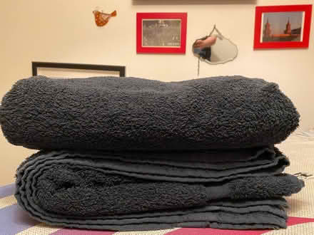 Photo of free Old bath sheet towels (Dursley GL11) #1