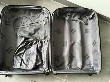 Photo of free Large charcoal grey suitcase (Upminster RM14) #2