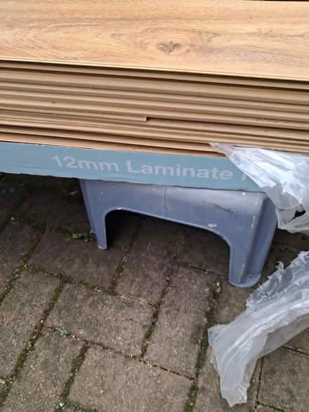 Photo of free 12mm oak effect laminate (weedon) #1