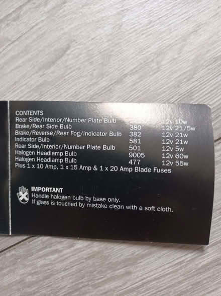 Photo of free Car Light Bulb Selection (Kenilworth CV8) #2