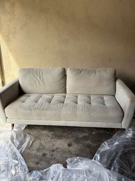 Photo of free 79” Comfy Grey Couch (Pasadena) #2