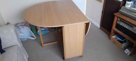 Photo of free Folding table and 2 chairs (Selsey, West sussex) #2