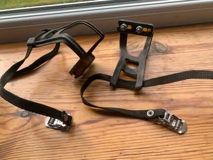 Photo of free Bicycle pedal toe clips (Batch Farm BA3) #1