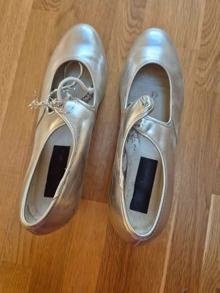 Photo of free Tap shoes - silver (Broom Park DH7) #1