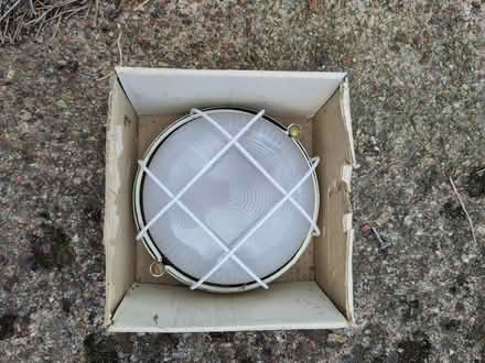 Photo of free 2x Bulkhead light fitting (Elswick) #1