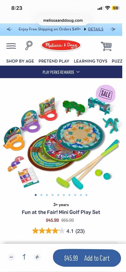 Photo of free Mini Golf Play Set (Trumbull) #1