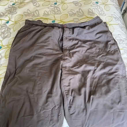 Photo of free 2 pairs elasticated waist trousers 46w 48w (Prenton CH42) #1