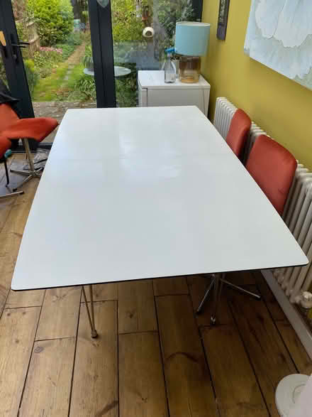 Photo of free White extendable dining table top (St Albans AL3) #1