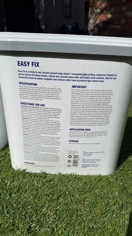 Photo of free No Nonsense Easy Fix Patio Joint Mortar (New Brighton CH45) #4