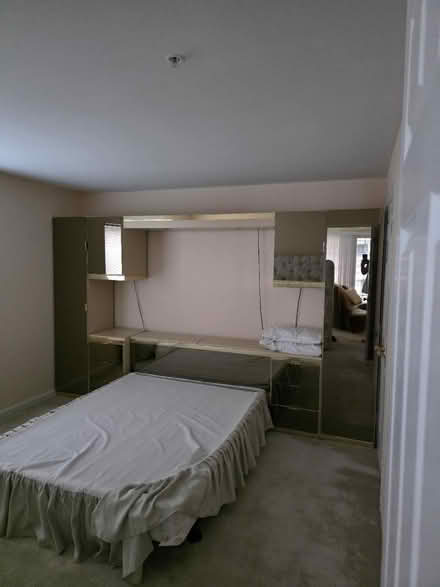 Photo of free Bed, cabinet wall unit very nice (Manassas VA) #2