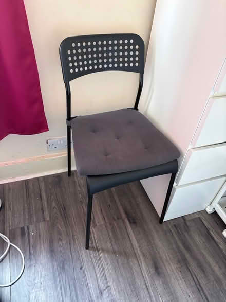 Photo of free Plastic and Metal desk chair (Archway N19) #1