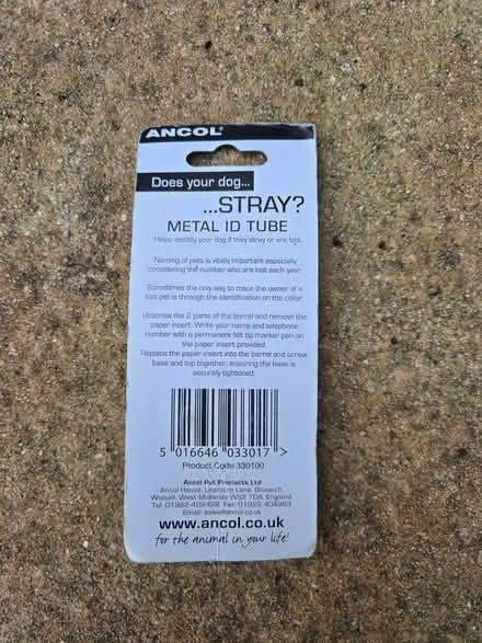 Photo of free Dog ID tag (South Ascot SL5) #2
