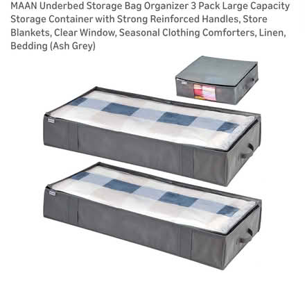 Photo of free Under bed storage (Upper Marlboro) #1