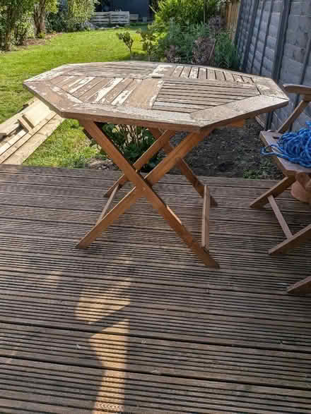 Photo of free Garden table (Chippenham SN14) #1