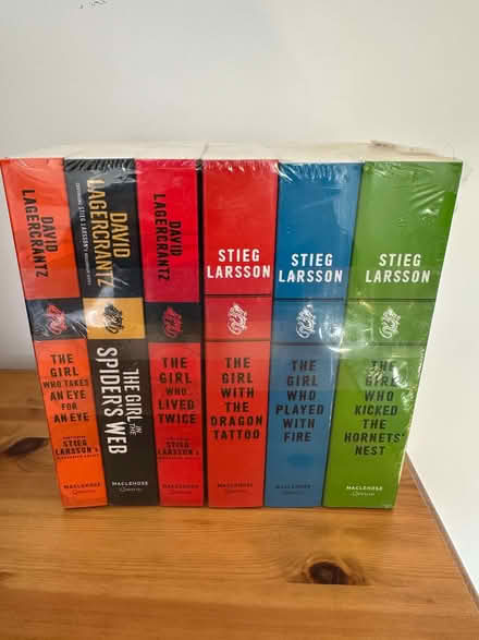 Photo of free Stig Larsson book set new and unopened (Ware SG12) #1
