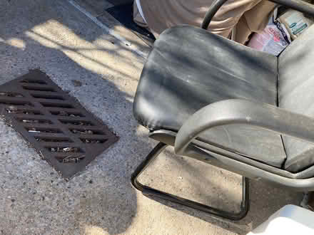 Photo of free Black chair (10470 Woodlawn) #2