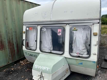Photo of free 1984 swift 2 berth caravan (Ch6 5ys) #2