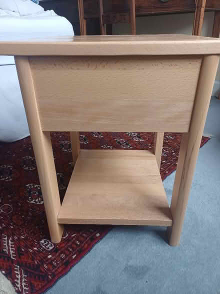 Photo of free Beech bedside table (Moor Park HA6) #4