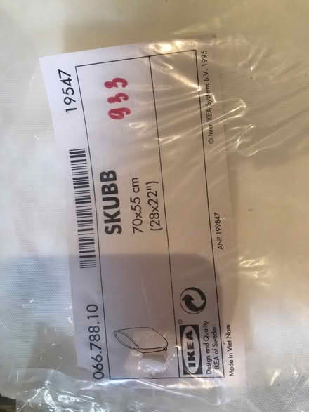 Photo of free 3 x large IKEA Skubb bags (Shepherds Bush) #2