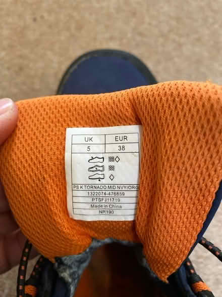 Photo of free Size 5 Peter Storm waterproof walking boots (Odd Down) #2