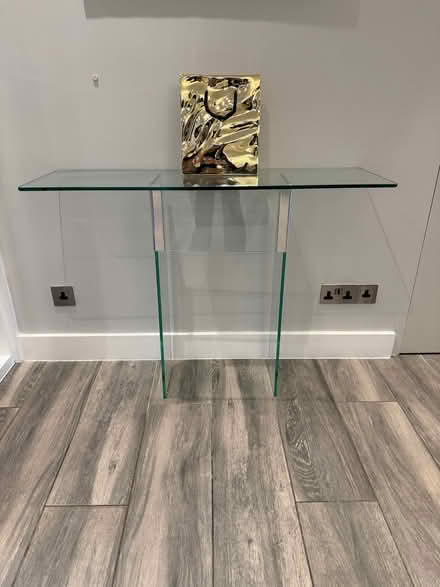 Photo of free Glass Console Table (Elstree WD6) #1