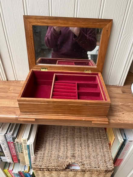 Photo of free Wooden jewellery ox (Horsham) #2