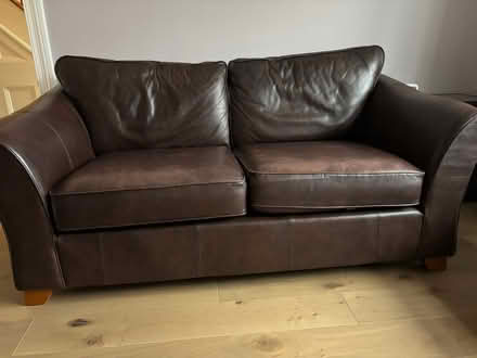 Photo of free 2 M&S leather sofas (Thames Ditton KT7) #1