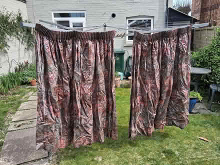 Photo of free 2nd pair of lined curtains (Chichester PO19) #1