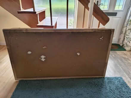 Photo of free Wooden desk (oak?) (Sy5 6by) #2