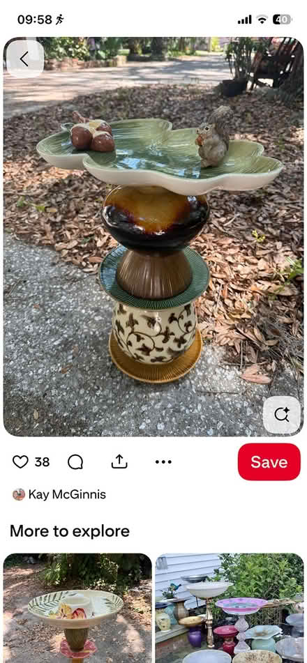 Photo of DIY materials for bird baths (Dublin 12) #3