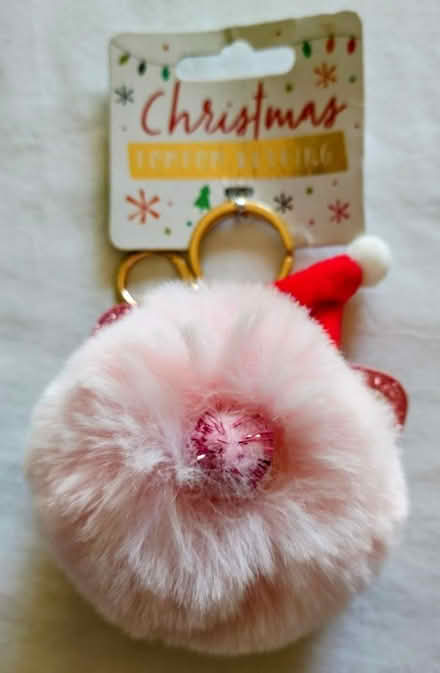 Photo of free Christmas Pompom Key Ring (Hereford HR4) #1