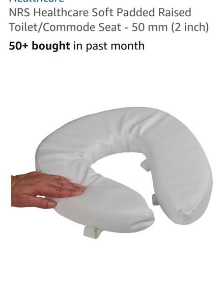 Photo of free Bedpan and padded wc seats x 2 (CT5) #3