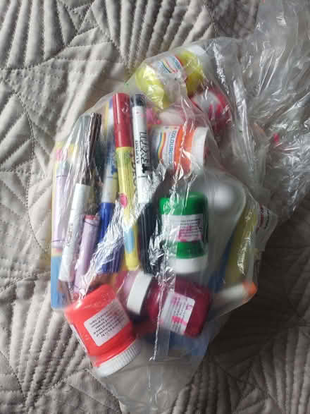 Photo of free Fabric paints and pens plus t shirt and cap (Great Asby CA16) #2