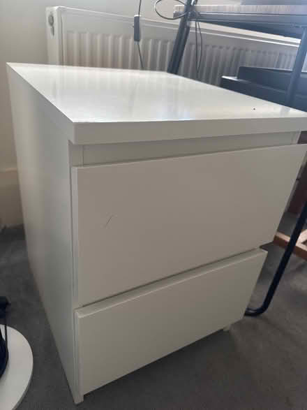 Photo of free Ikea bedside table 2 drawers (NW7) #2
