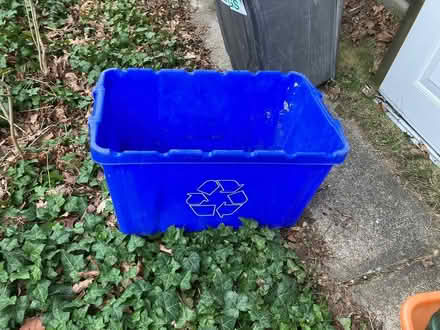 Photo of free Recycling bin (Arlington/West Medford line) #1