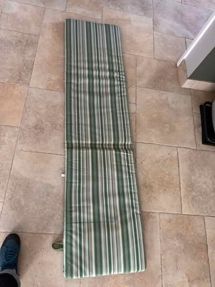 Photo of free Garden lounger cusion (UpperHale GU9) #1