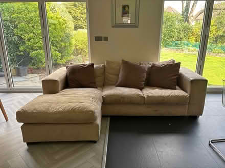 Photo of free L shaped 3/4 seater couch (hendon, nw4) #1