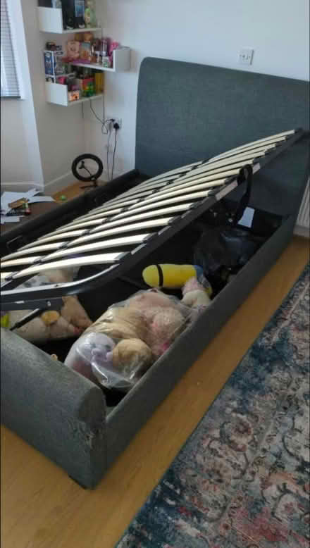 Photo of free Small double bed with storage (BR1) #2