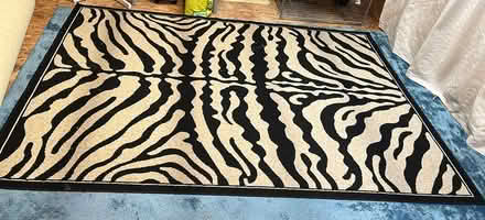 Photo of free Black & White Rug (Salfords, Redhill, RH1) #1