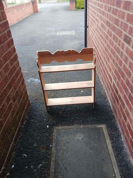 Photo of free Small Wooden Bookshelves (Kempshott RG22) #1