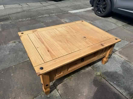 Photo of free Wooden coffee table (L30) #3