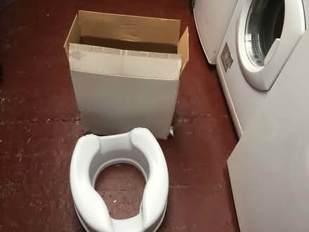 Photo of free White toilet extender (Sandbach) #2
