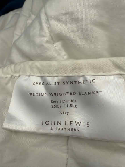 Photo of free Small double Weighted blanket - no cover (Chesham HP5) #1