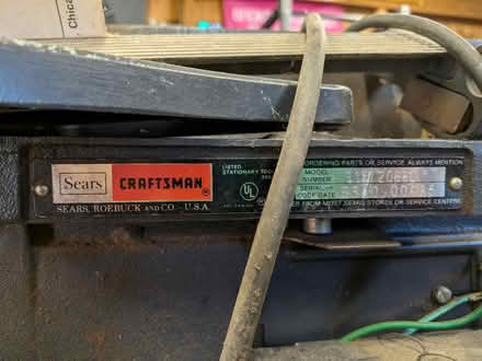 Photo of free Sears jointer-planer for woodwork (Chester Springs) #2