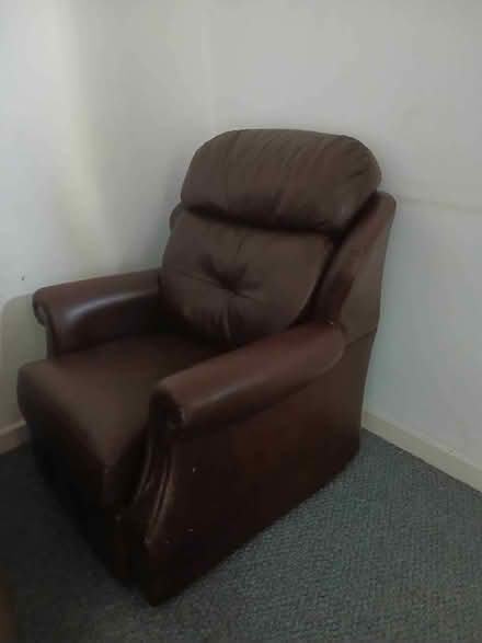 Photo of free Coffe brown single sofa chair (Wincanton BA9) #1