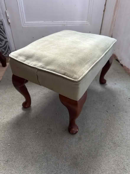 Photo of free Victorian Refurbished Footstool (Woodside SE25) #1